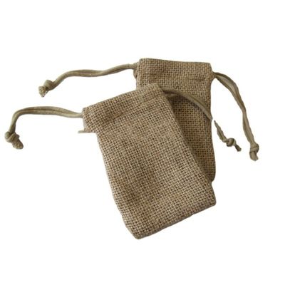 High Quality BIODEGRADABLE Jute Mini Used Coffee Bean Returning Jute Bags