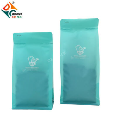 BIODEGRADABLE DXC. Mono PE Plastic Zipper Bag Flat Bottom Pouch Recyclable